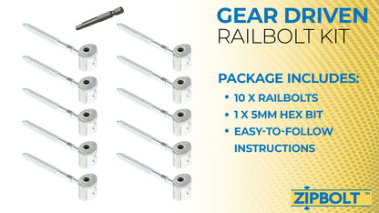 13.610 UT Railbolt — Connect Staircase Handrails to Staircase Fittings and Newels