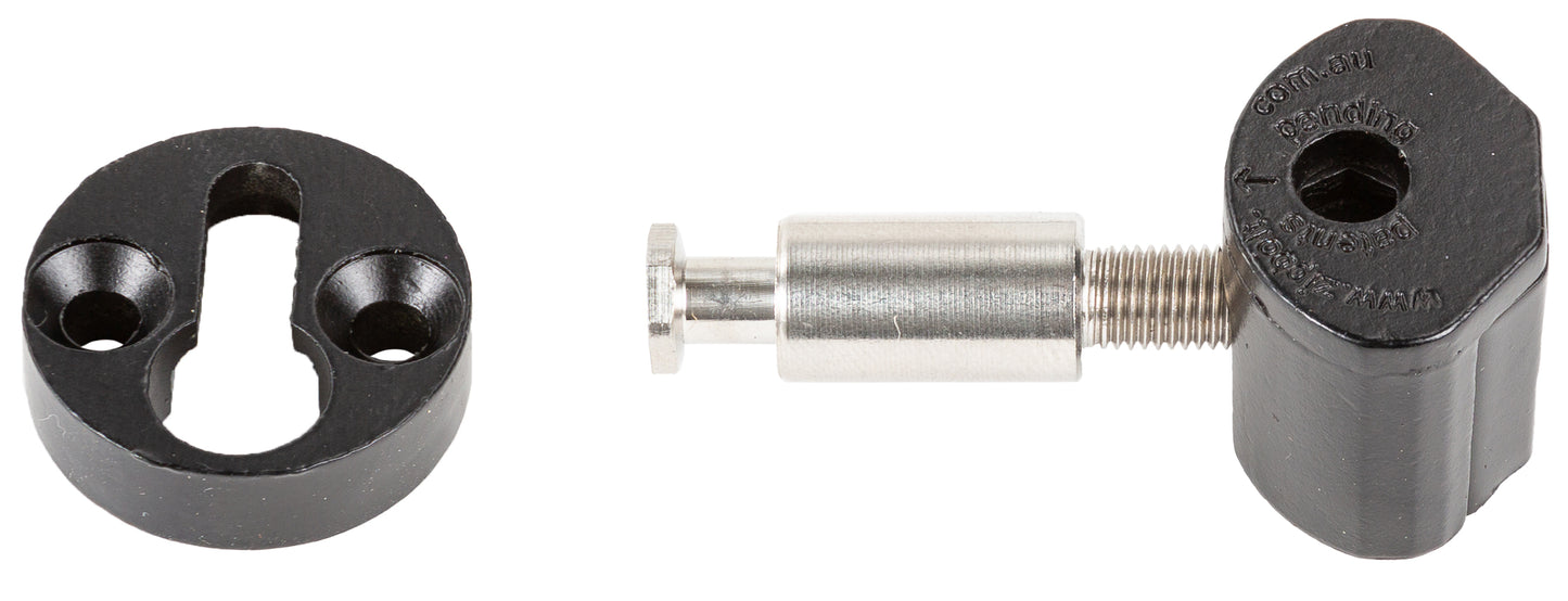 17.150 Exterior Slipfix Railbolt with 5mm Hex - 1 Double Pack