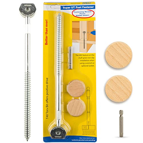 14.110 Super UT Newel Post Fastener — Quick and Easy Wrench-Free Insta ...